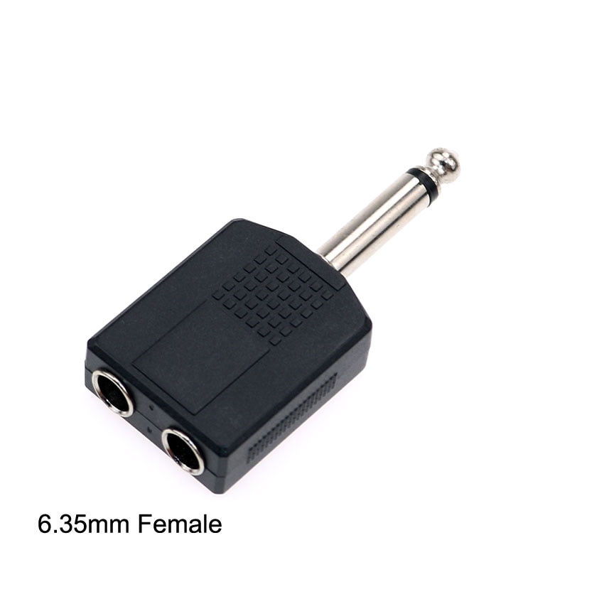 Mono Stereo Audio Jack Plug Adapter Male To Female Mm