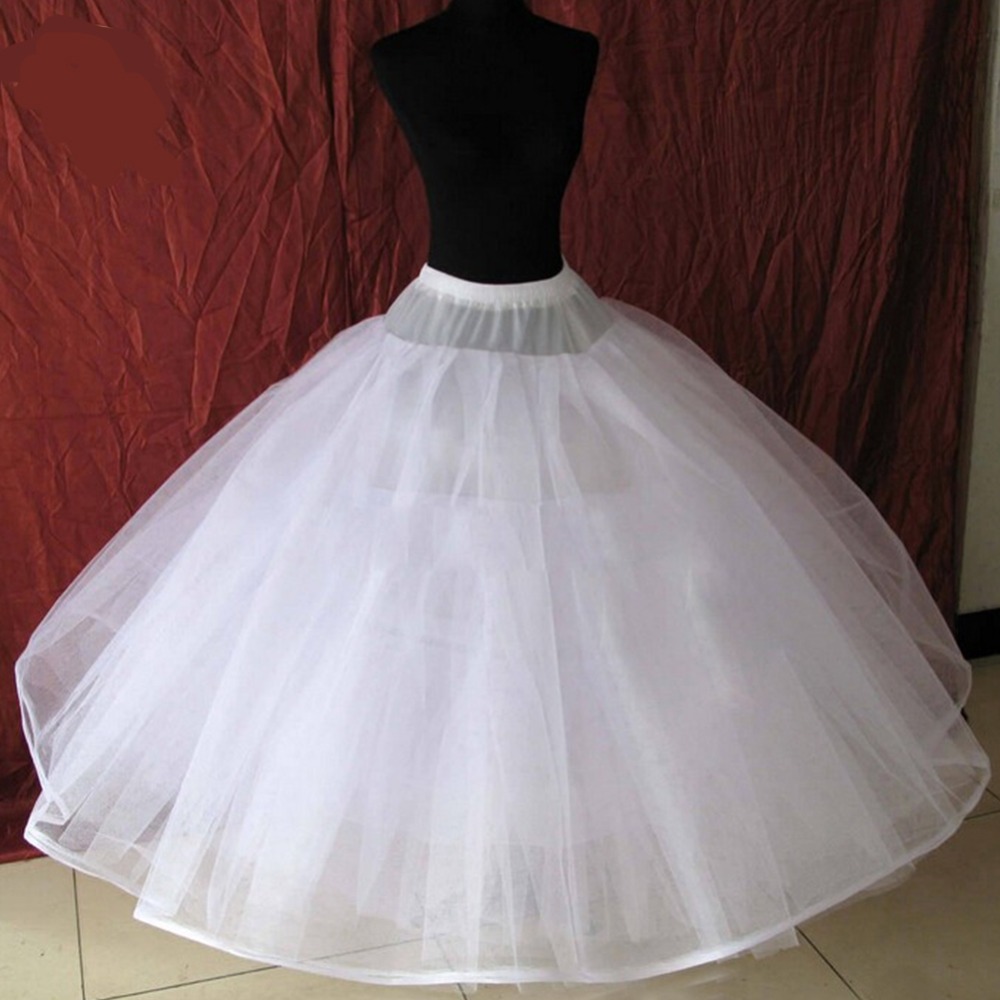 Plus A Line Bridal Petticoat Layers Tulle Unders Grandado