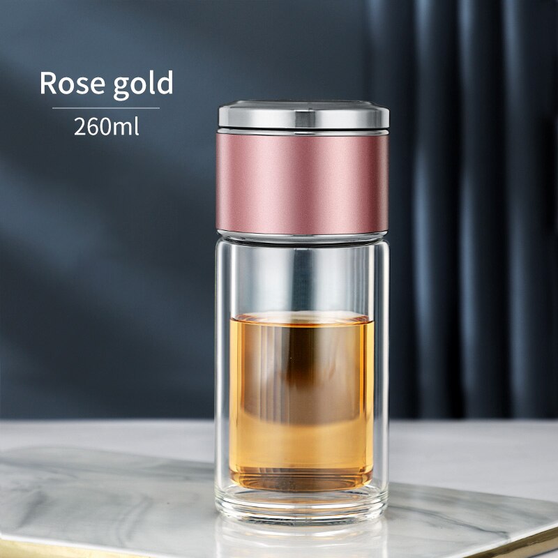 Bouteille en verre Borosilicate 260 320ml Thermos à température