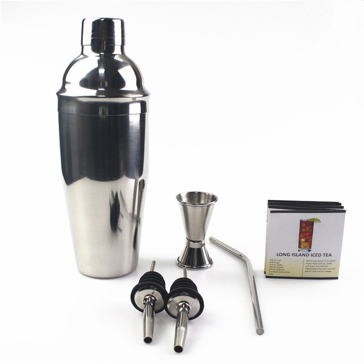 Rvs Barman Kit Cocktail Shaker Bar Set Professione Grandado