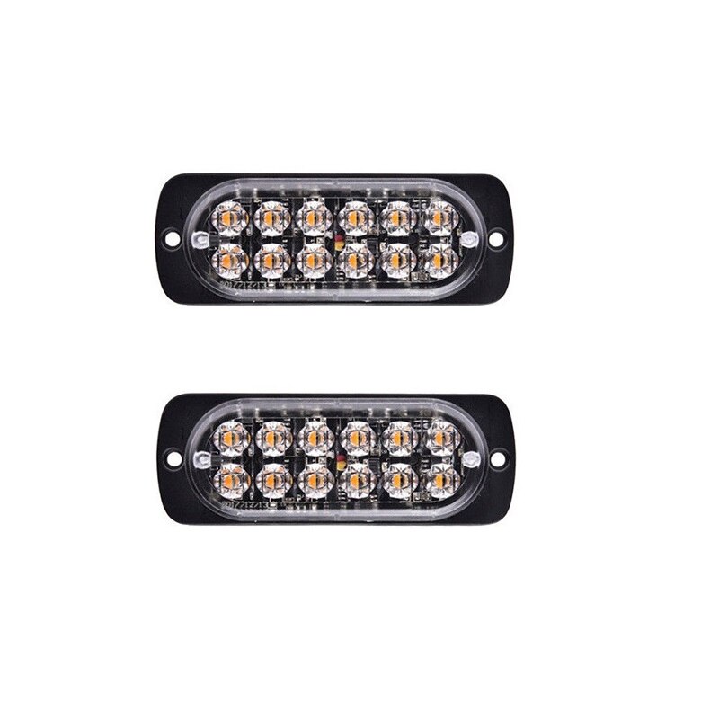 Stuks Led Amber Flash Knipperende Herstel Strobe Auto Emergency