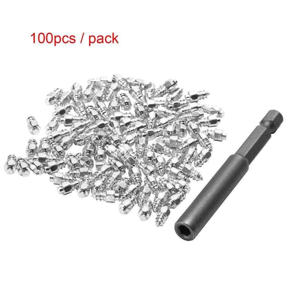 100 pièces goujon vis 9mm 1 Pc perceuse manchon Grandado