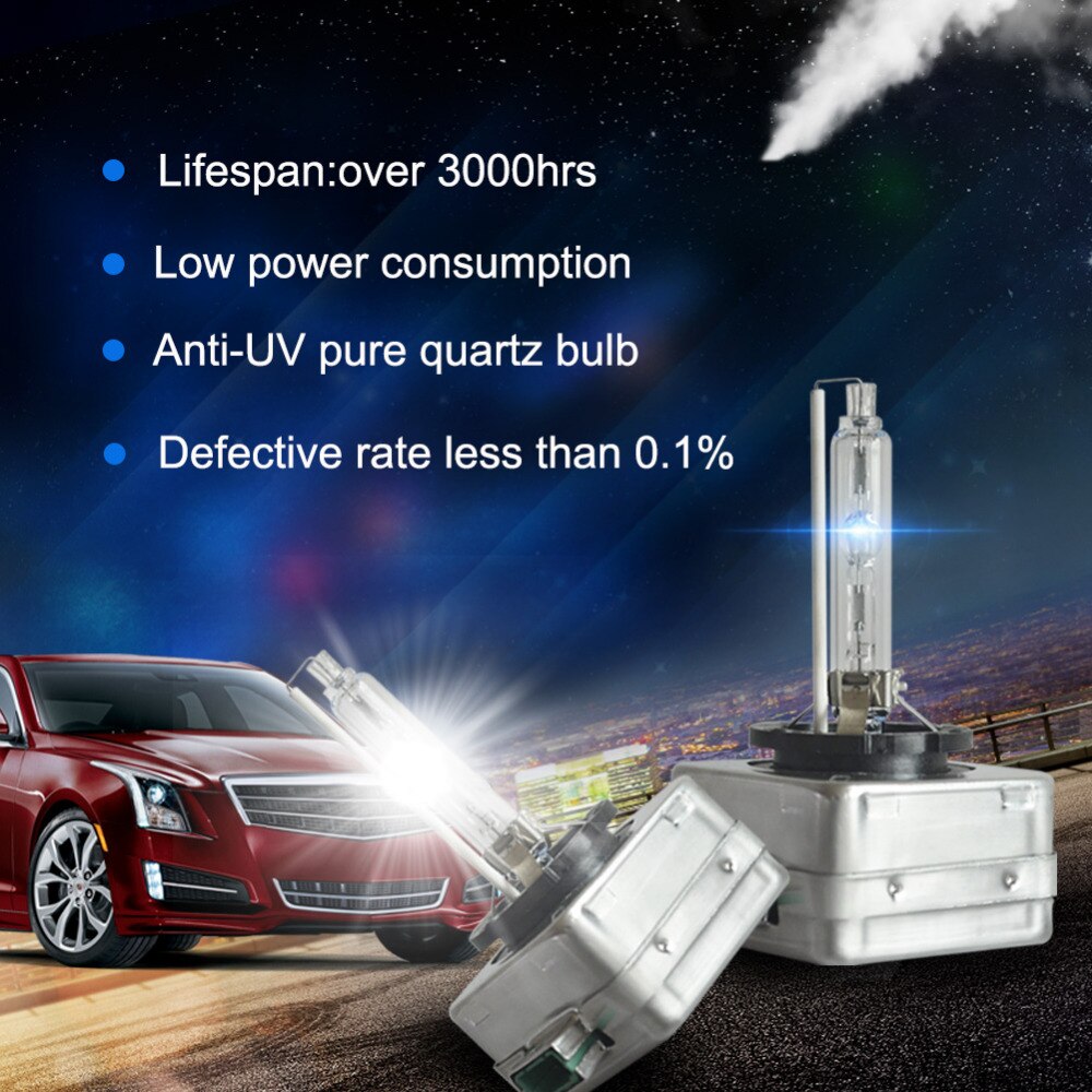 1 Paar D3S Xenon HID Lamp 12V 35W D3s Xenon Lamp V Vicedeal