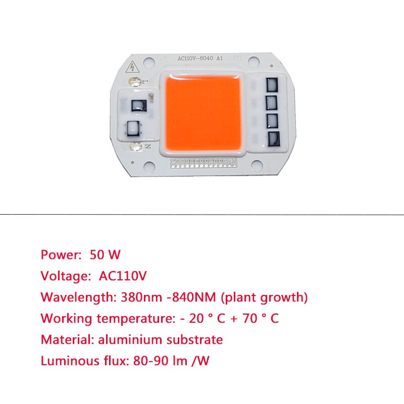 Stks Partij Led Licht Groeien Cob Chip V Grandado