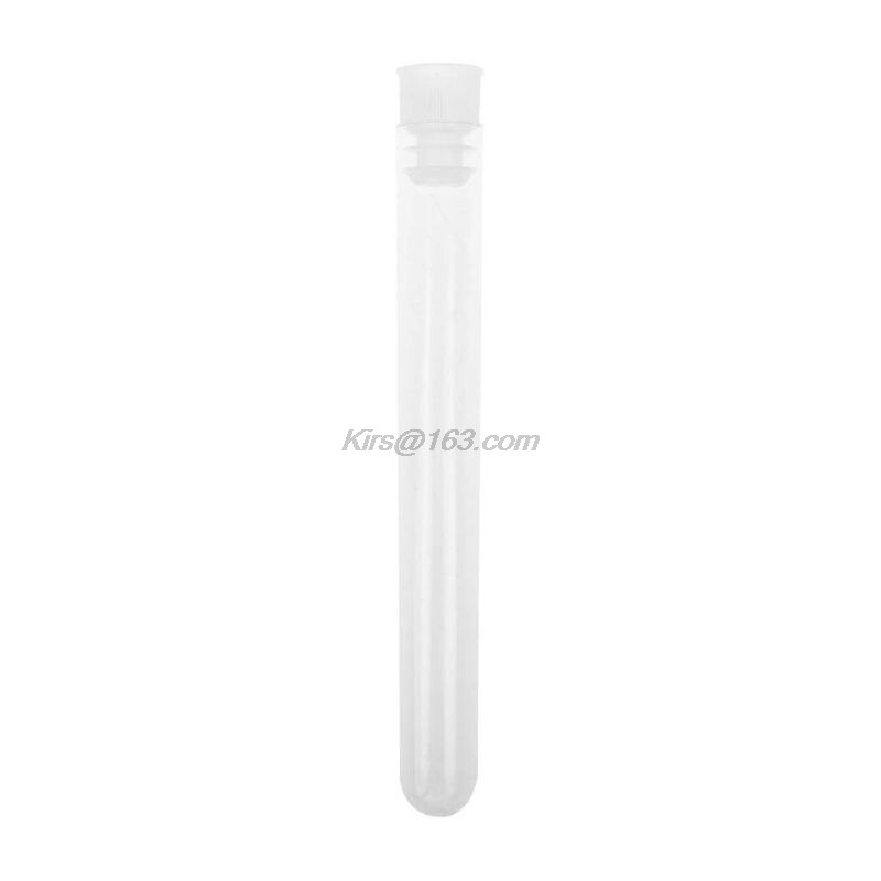 50 Stuks Clear Plastic Test Tubes 12 Door 100 Mm M Grandado