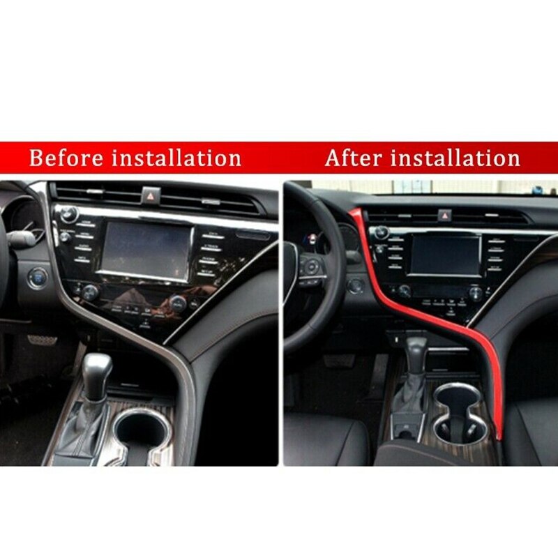 Voor Toyota Camry Rode Abs Center Console Decorati Grandado