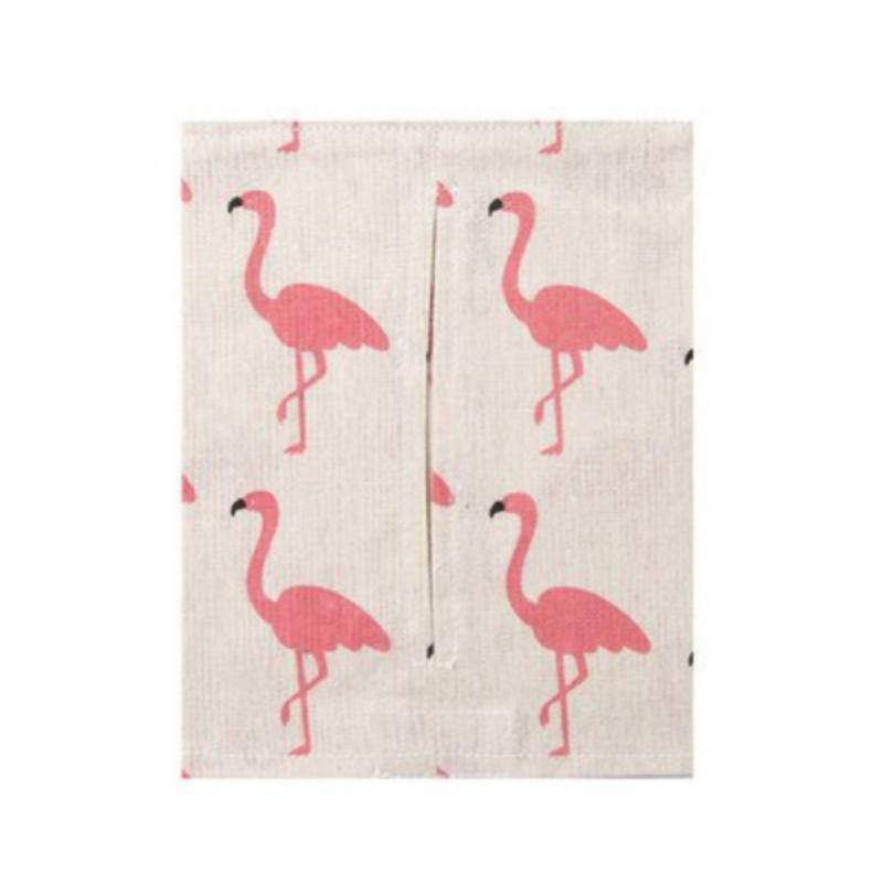 Cartoon Katoen Stof Doek Flamingo Afdrukken Papier Grandado