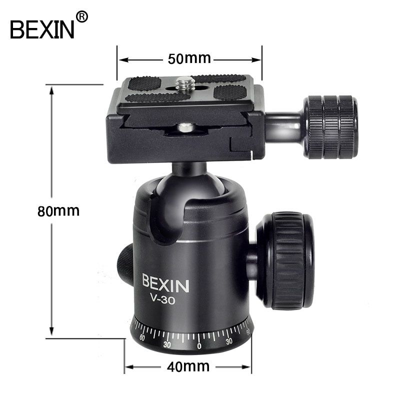 Bexin V Dslr Kamera Stativ Ball Kopf Grad Sc Grandado