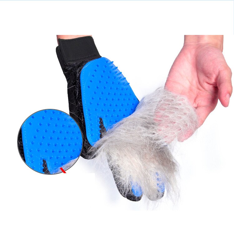 Hond Grooming Siliconen Katten Handschoen Borstel Grandado