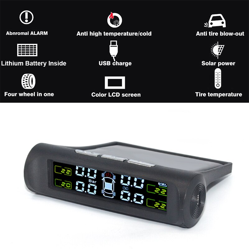 Sinovcle Tpms Auto Bandenspanning Alarm Monitor Sy Grandado