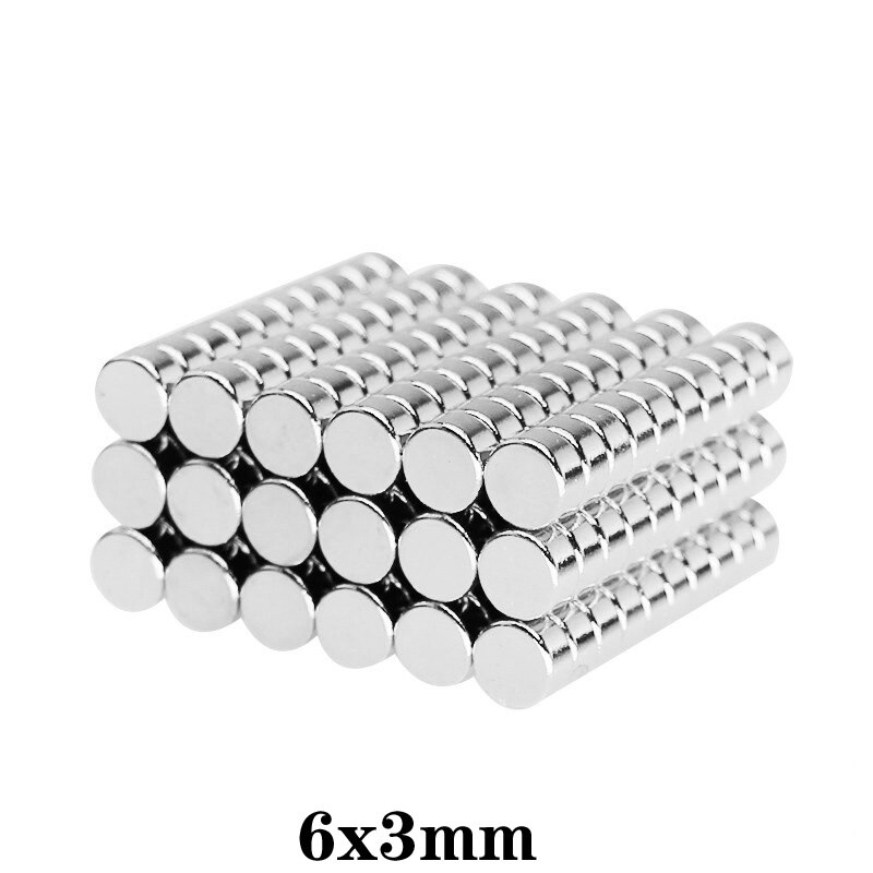 20 800Pcs 6X3 Mm Disc Bulk Vel Neodymium Magneet Grandado