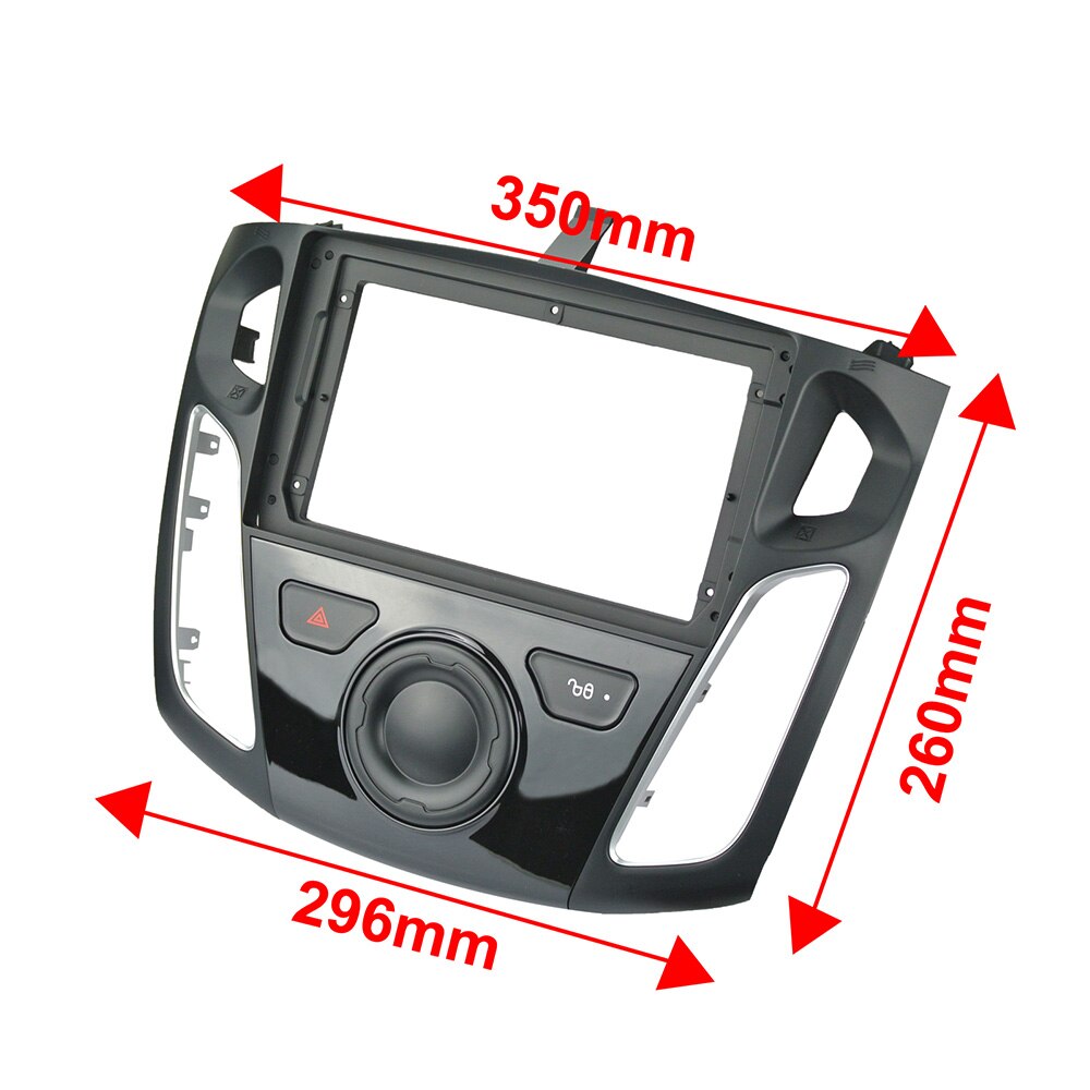 Inch Din Autoradio Fascia Voor Ford Focus Stereo Panel Dash Mount