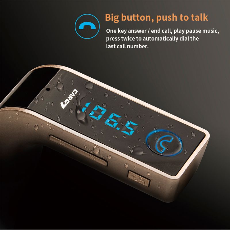 G Draadloze Bluetooth Fm Zender Modulator Usb Car Grandado