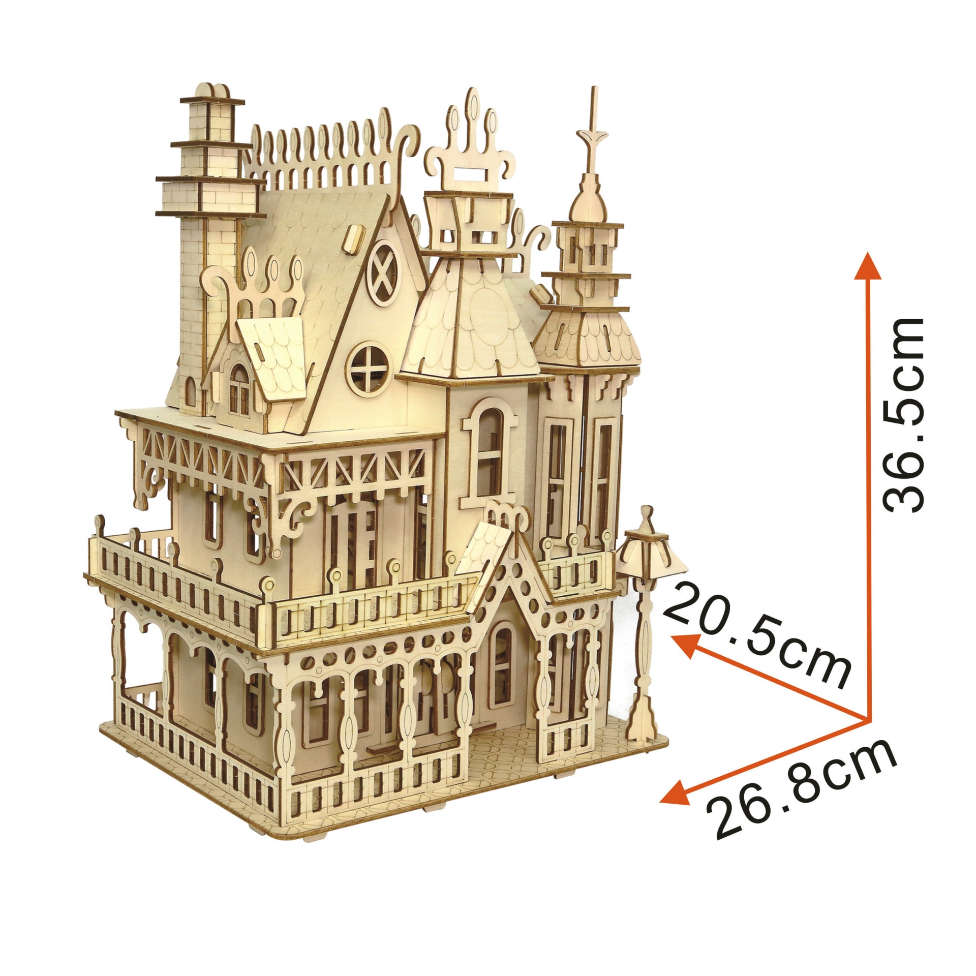 3D Houten Poppenhuis Miniatuur Meubels Speelgoed D Grandado