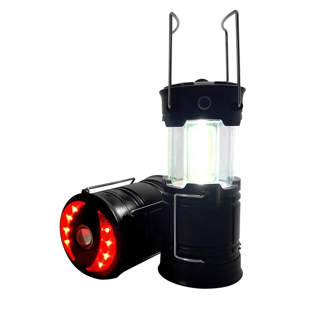 In Draagbare Cob Camping Lantaarn Led Zaklamp Grandado