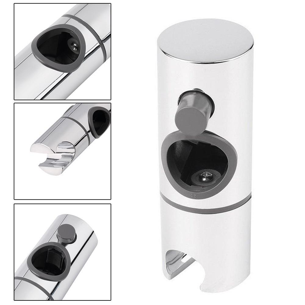 Vervanging 25mm ABS Chrome Douche Rail Head Slider Grandado