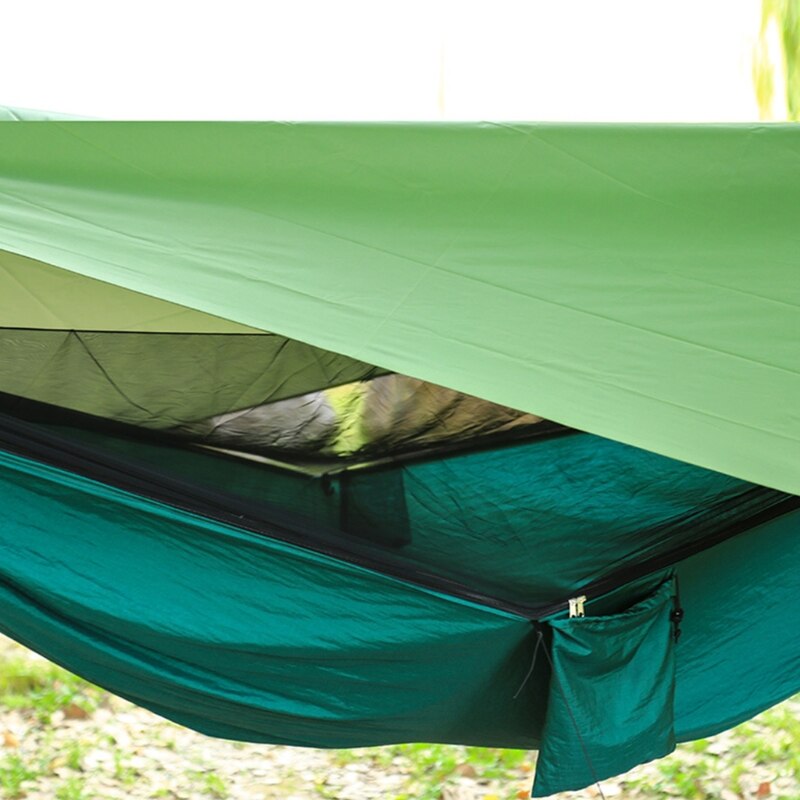 Camping Hangmat Met Klamboe En Tarp Regenhoes En B Grandado