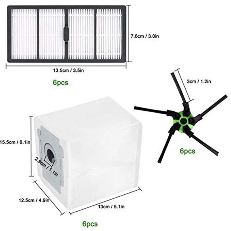 Vervanging Accessoires Voor Irobot Roomba S S S Plus