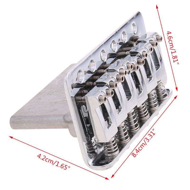 Set String Flat Saddle Single Tremolo Bridge Sy Grandado