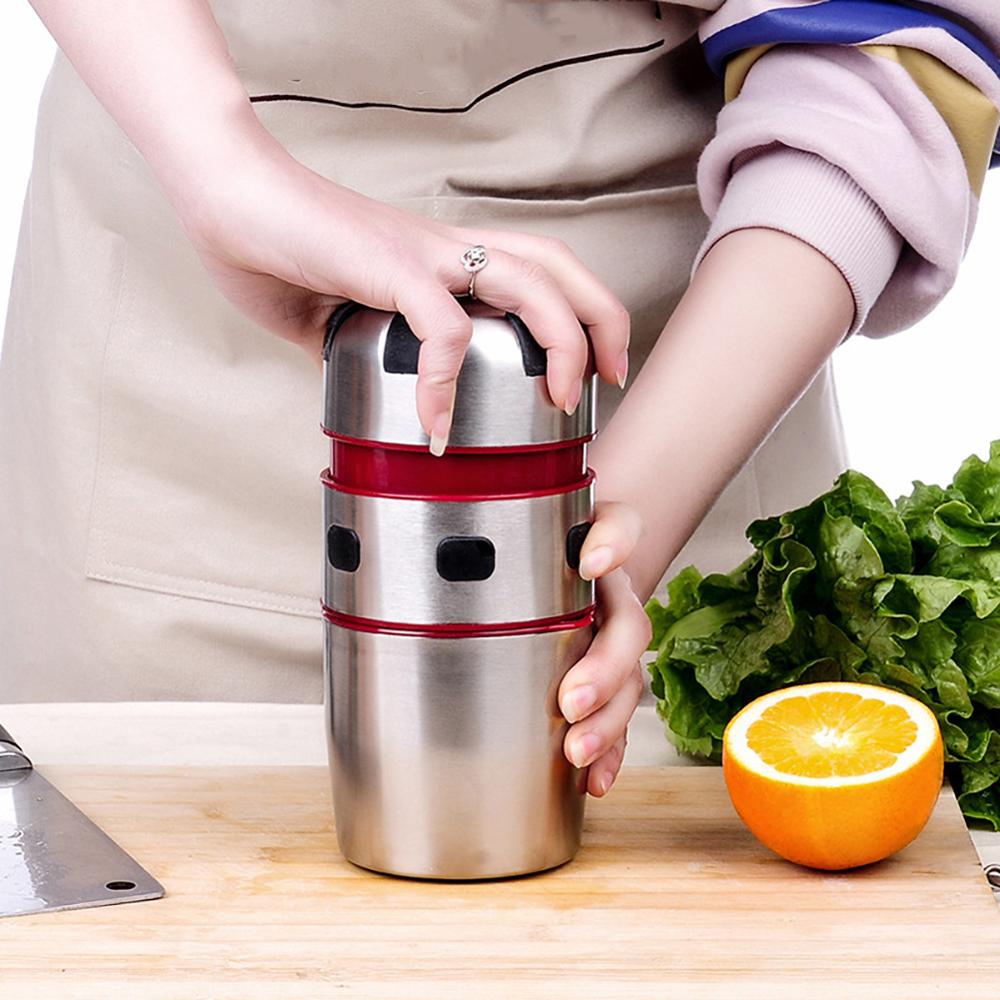 Draagbare Rvs Oranje Juicer Blender Handleiding De Grandado