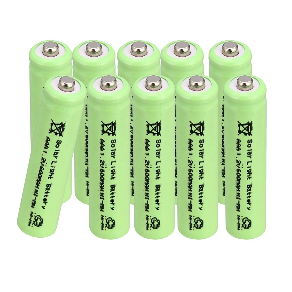 Lot De 10 Batteries Ni MH Rechargeables AAA 1 2V 6 Grandado