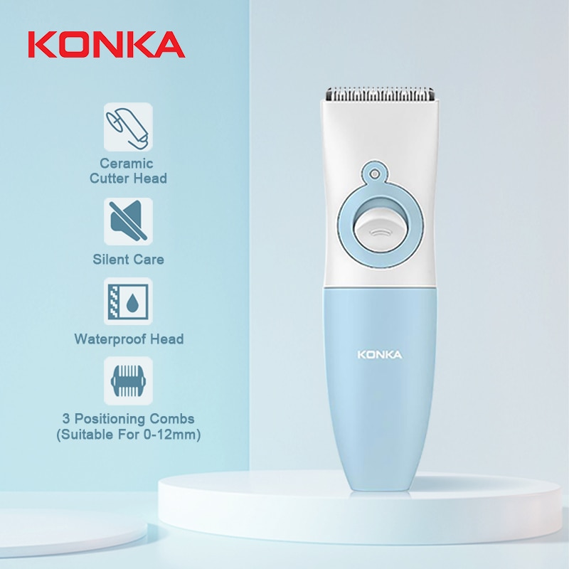 Konka Usb Baby Elektrische Tondeuse 320Mah Batteri Grandado