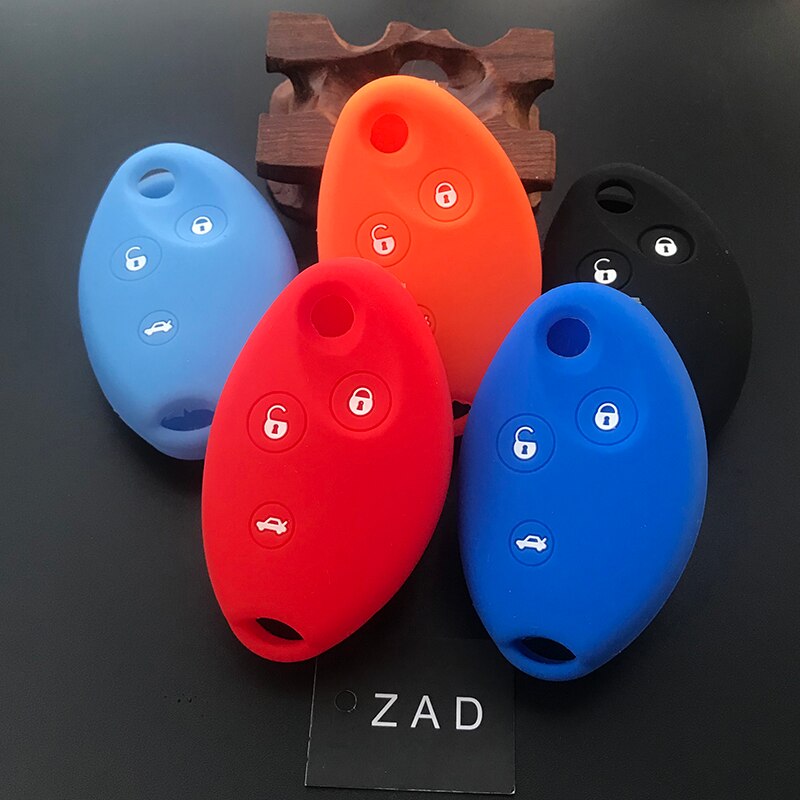 Zad Silicone Rubber Autosleutel Case Cover Set Hou Grandado