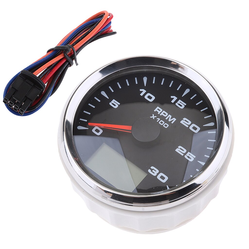 2 In 1 Auto Meter Auto Boot Gauge Meter Toerentell Grandado