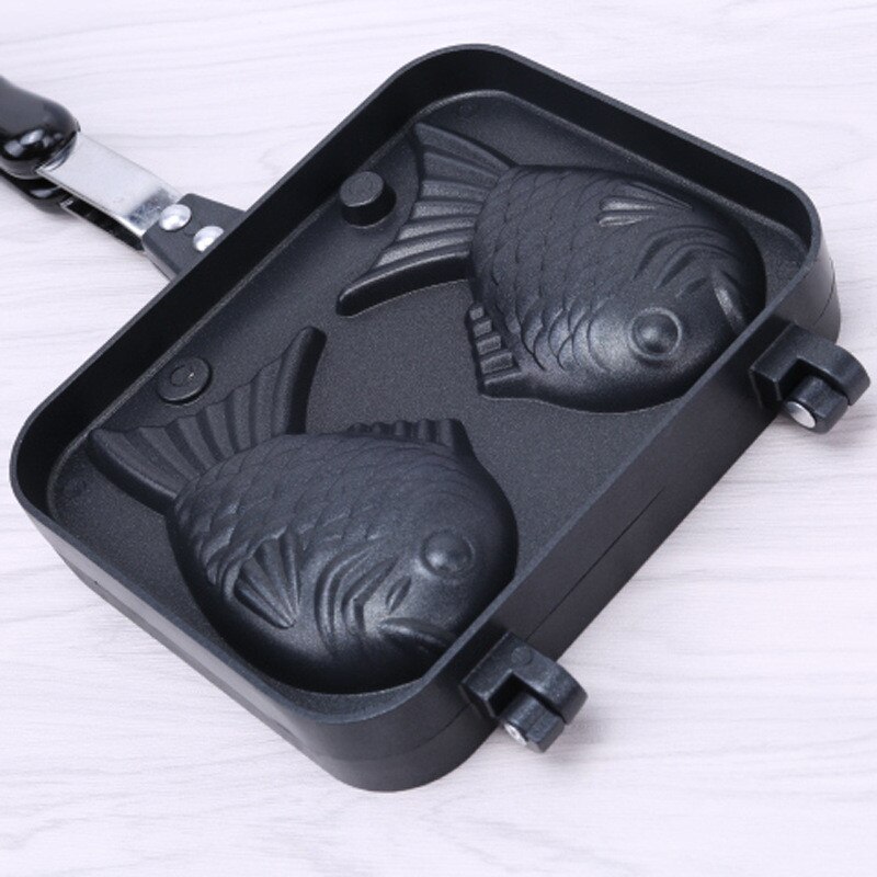 Molde De Taiyaki Para Hornear En Forma De Pez Japo Grandado