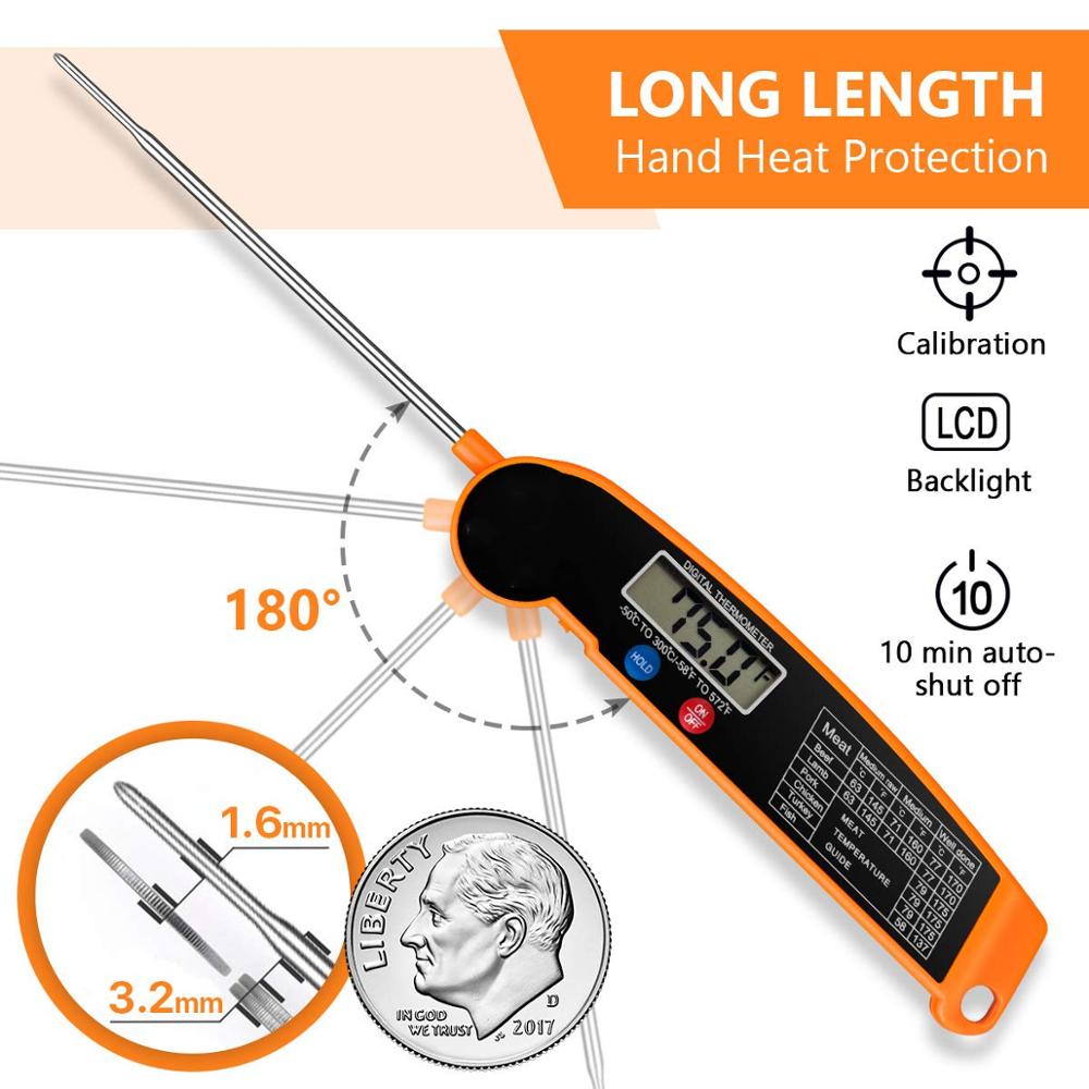 Digitale Keuken Voedsel Thermometer Voor Vlees Wat Grandado