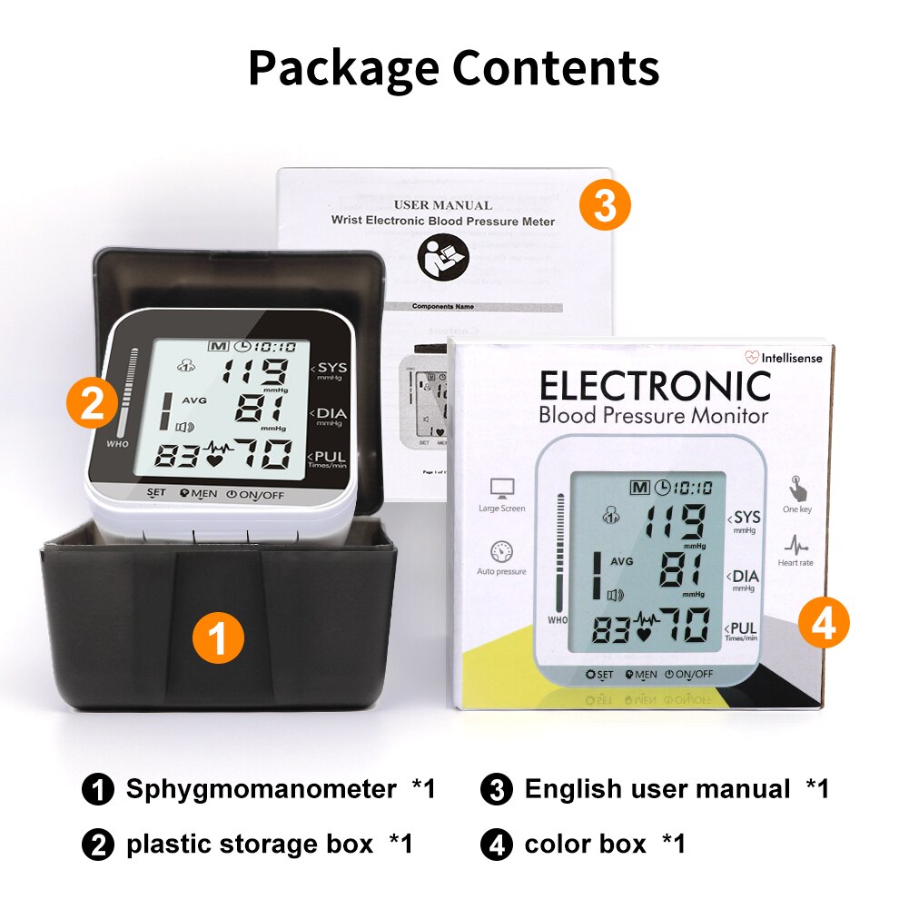 Gezondheidszorg Pols Bloeddrukmeter Elektronische Vicedeal