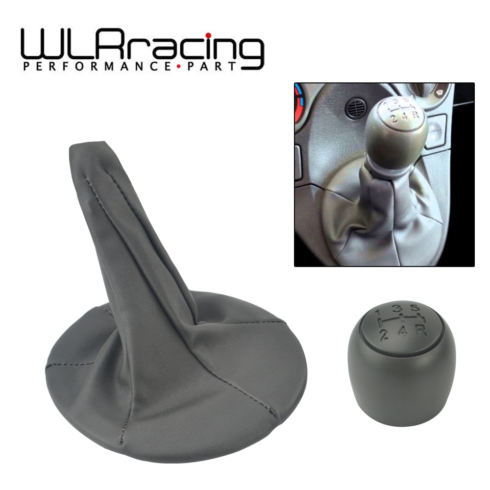 Wlr Racing 5 Speed Auto Pookknop Met Pu Leather Ge Grandado