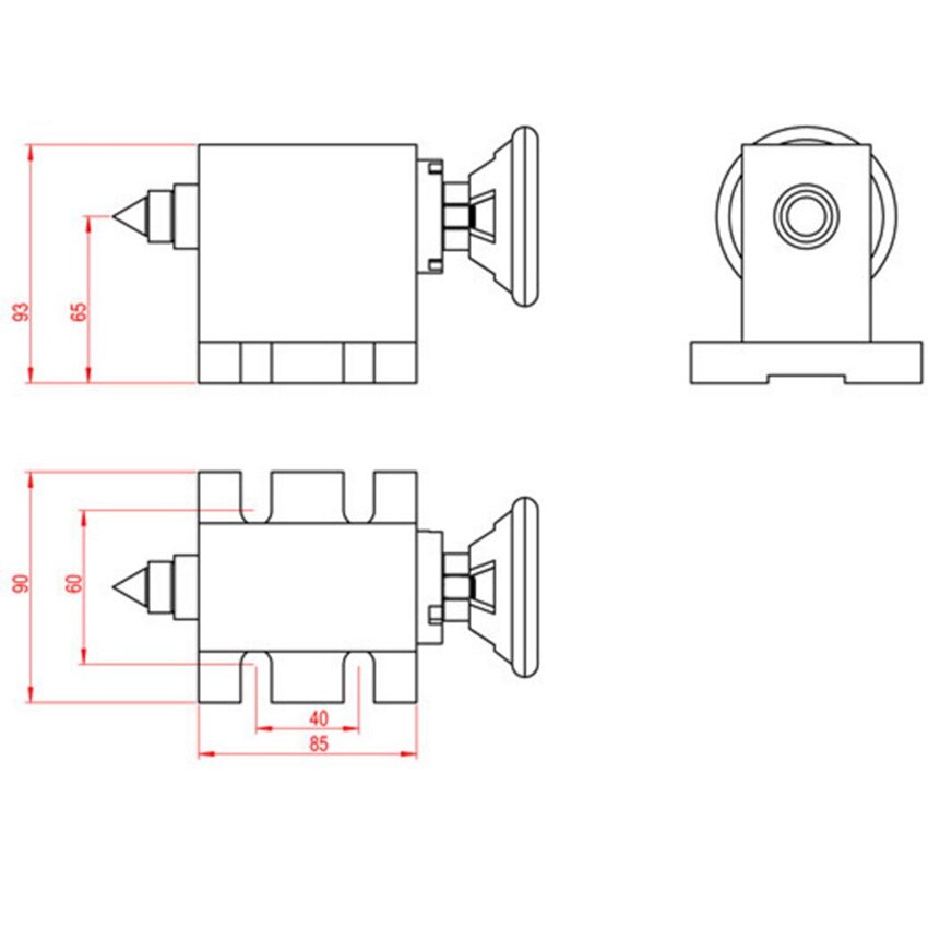 Cnc Activity Tailstock Dividing Head For Cnc Lathe Vicedeal