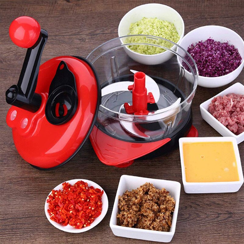 Multi Function Kitchen Manual Food Processor Mixer Grandado