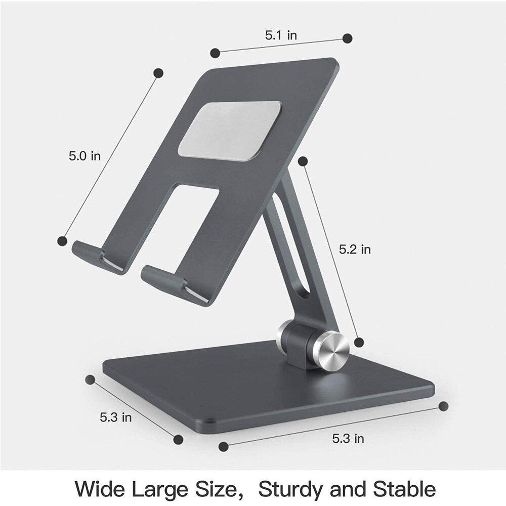 Tablet Stand Desktop Verstelbare Opvouwbare Houder Grandado