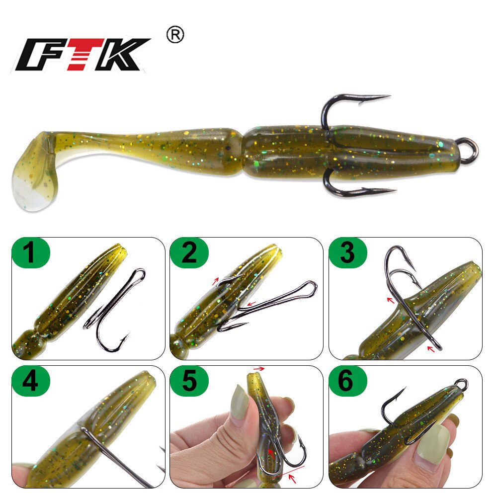 Ftk 20 St Pack Fiskekrokar Dubbla Fiskekrokar Hull Grandado