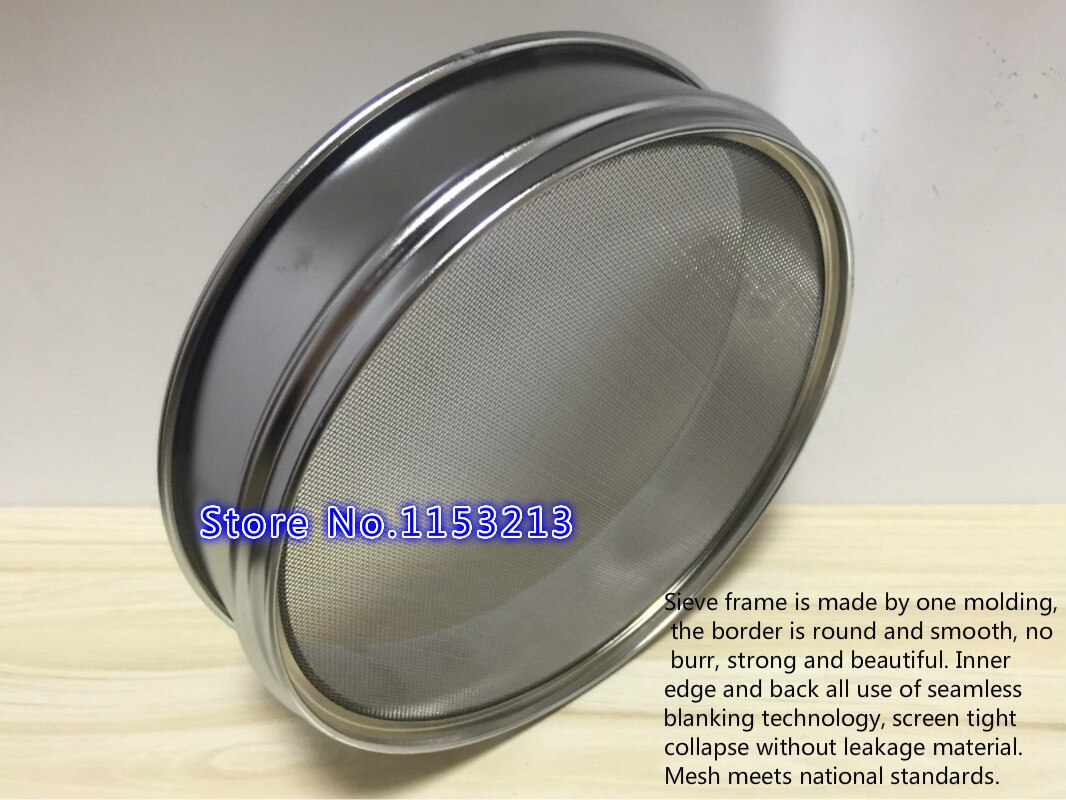 Standard Laboratory Test Sieve Sampling Inspection Pharmacopeia Sieve