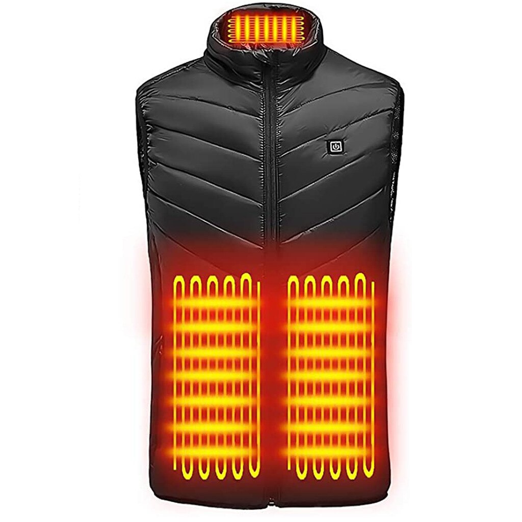 Winter Smart Verwarming Vest Usb Infrarood El Grandado