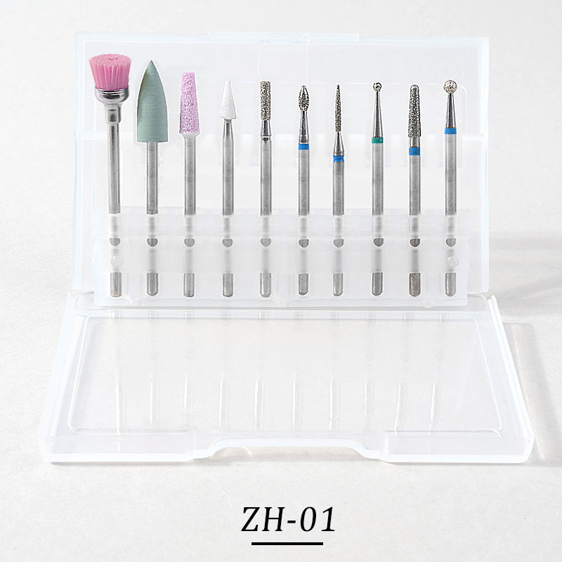 10 Stuks Nagel Boor Set Frezen Elektrische Nail Bo Grandado