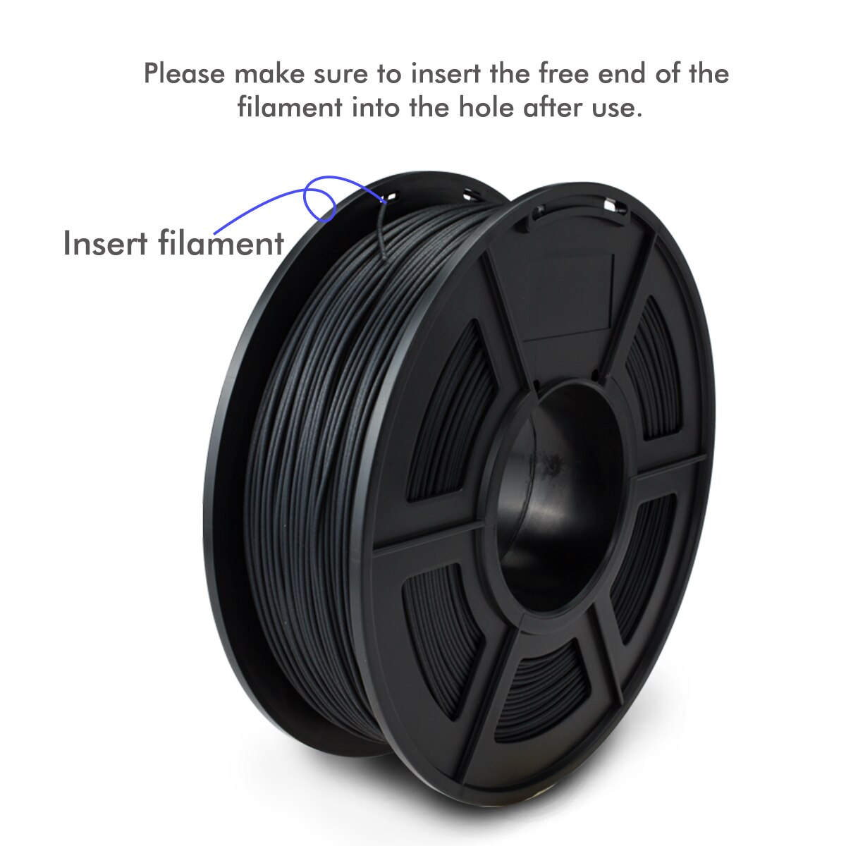 Sunlu Mm Pla Carbon Filament Kg Voor D Print Grandado