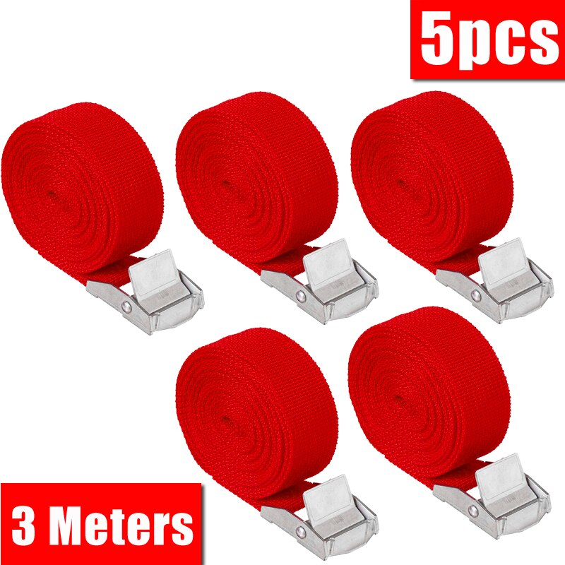 5Pcs 3 Meter Webbing Riem Met Metalen Gesp Koppelv Grandado