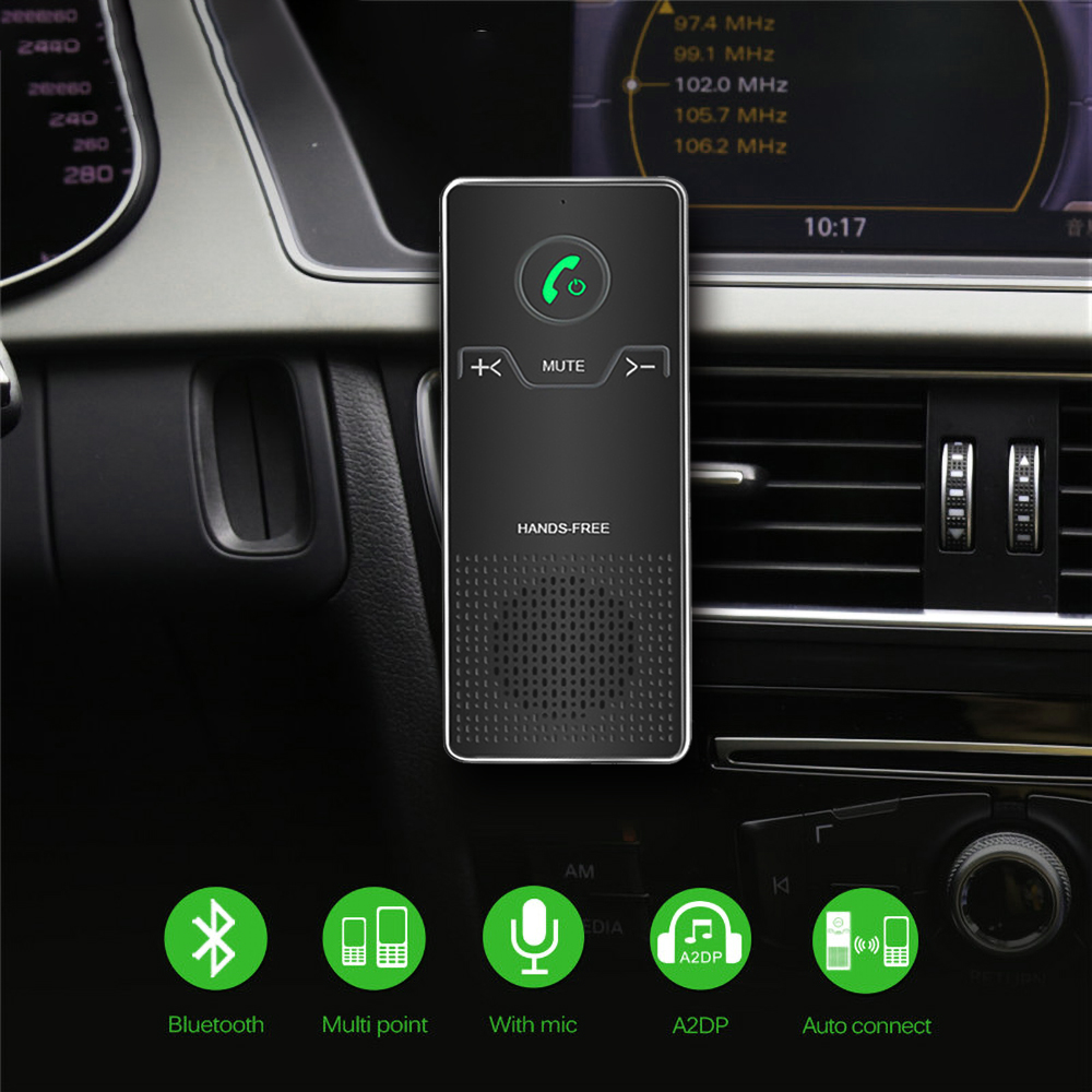 Kebidu Draadloze Handsfree Bluetooth Speakerphone Grandado