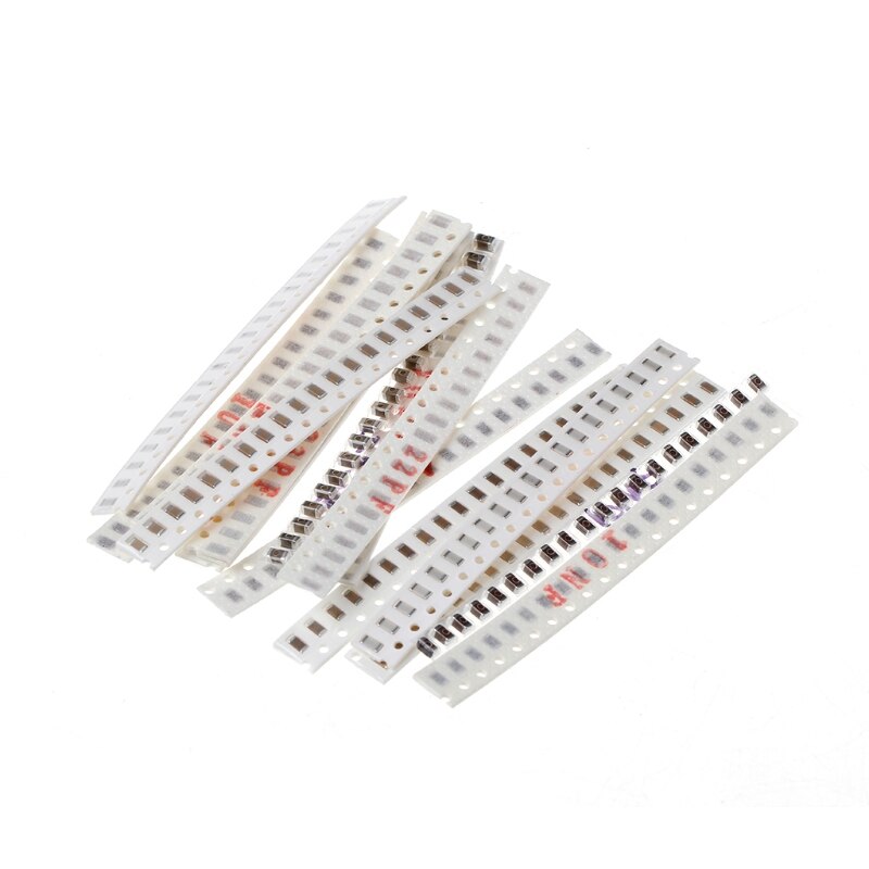 320 Pcs 16 Values 10PF 22UF 1206 SMD Capacitor Assorted Kit N1HF Grandado