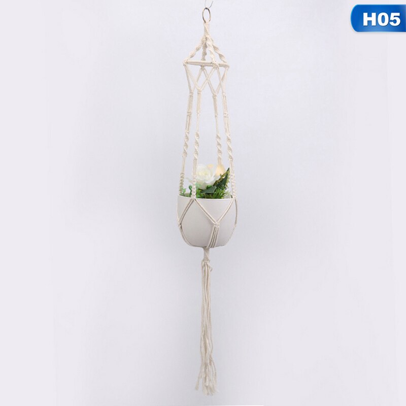 Diy Plant Hanger Macrame Opknoping Planter Mand To Grandado