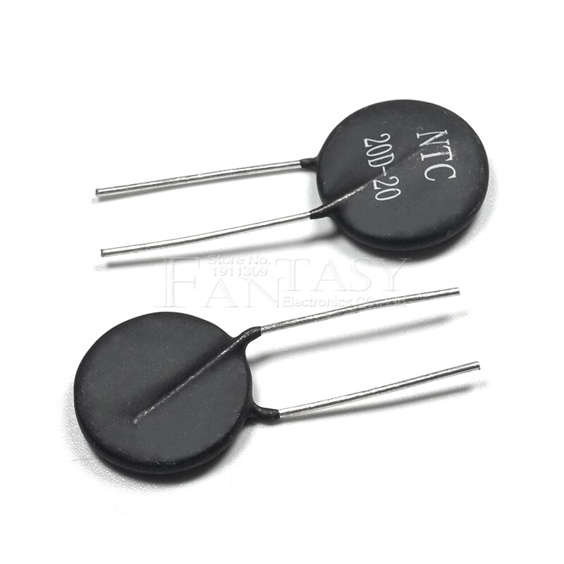 5pcs NTC Thermistor Resistor NTC 20D 20 Thermal Re Grandado