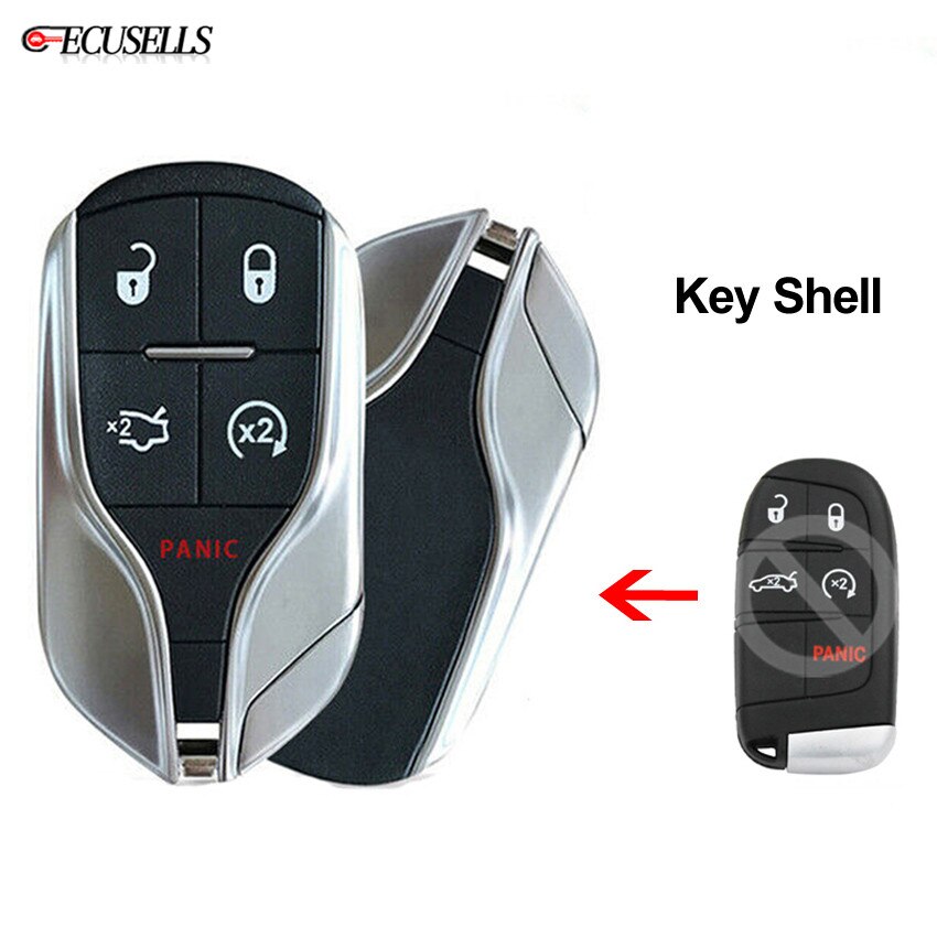 Remote Key Shell Case Upgrade Slimme Auto Sleutel Grandado