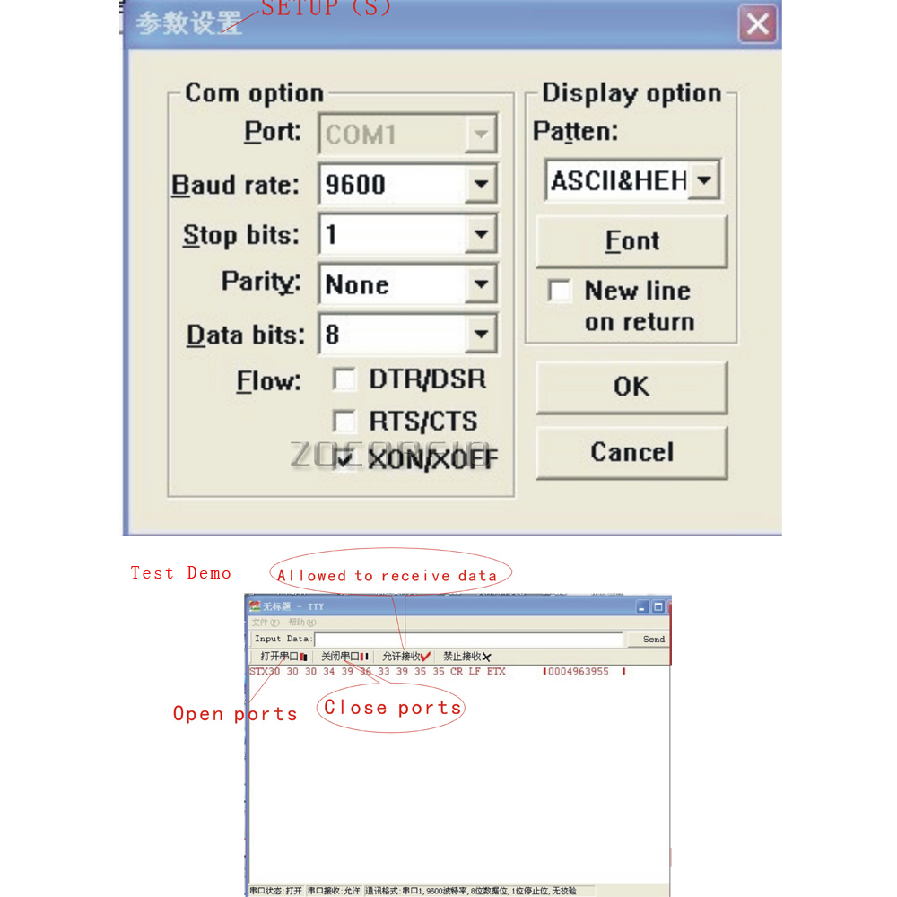 Rs Port Tk Em Khz Rfid Reader Prox Vicedeal