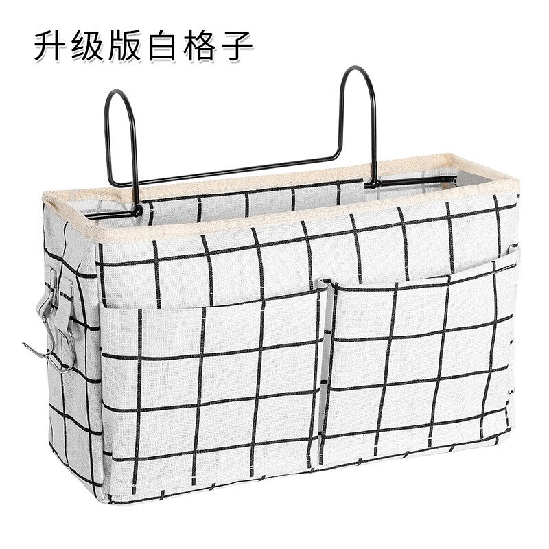 Baby Bedside Storage Bag Baby Pockets Cot Bed Hanging Bag Crib Organizer Toy Diaper Pocket for Crib Bedding Bed Bumper Bedding: 15