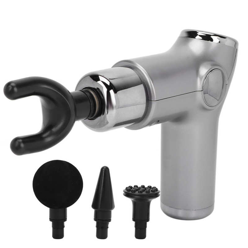 Faszie Massage Pistole Faszie Massage Maschine Kraftvolle Vibration mit 4 Massage Kopf für Muskel Entspannung