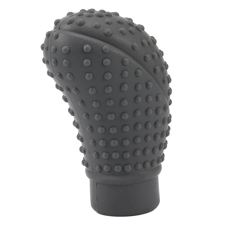 Universal Handbrake Cover Anti-skid Silicone Manual Automatic Transmission Car Gear Lever Shift Lever Lever Knob Dust: gray